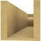 Ekena Millwork 6in. W x 6in. H x 32in. L New Brighton Woodgrain TimberThane Rafter Tail, Primed Tan RFTUR06X06X32NEBRCPR - alternate 2